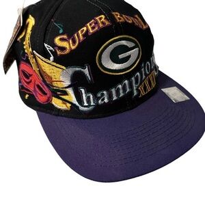 NFL Black and Purple Super Bowl Champions Hat